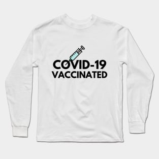 Covid19 Vaccinated Long Sleeve T-Shirt